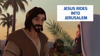 Jesus Rides into Jerusalem Superbook [upl. by Wiley]