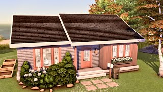 Brindleton Bay Starter House 🏝️ Base Game  Cats amp Dogs ✨ The Sims 4 Speed Build  No CC [upl. by Mimajneb]