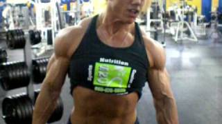 Sheila Bleck IFBB PRO female bodybuilder [upl. by Ntsuj]