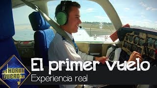 ¿Qué siente un piloto de avión al volar por primera vez solo  El Hormiguero 30 [upl. by Yoc]