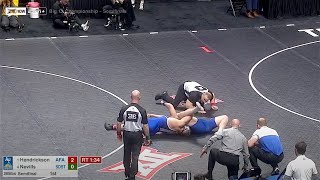 HWT Wyatt Hendrickson Air Force fall Nevills South Dakota State [upl. by Maro]