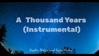 1 Hour Relaxation  A Thousand Years Instrumental Christina Perri Cover [upl. by Robson]