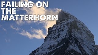 Climbing The Matterhorn is SCARY [upl. by Neeruam399]