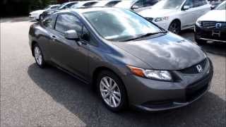 SOLD 2012 Honda Civic EX Coupe Walkaround Start up Tour and Overview [upl. by Weasner208]