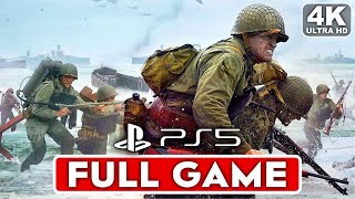 CALL OF DUTY WW2 PS5 Gameplay Walkthrough Part 1 Campaign FULL GAME 4K 60FPS  No Commentary [upl. by Bonneau]