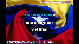 karaoke venezuela versión Salsa balbino [upl. by Ennaeed]