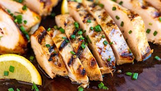 Perfect Juicy Grilled Chicken Recipe [upl. by Verneuil]