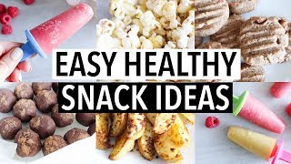 10 EASY HEALTHY SNACK IDEAS You NEED to try Low Cal Healthy Yum [upl. by Ax]