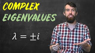 COMPLEX Eigenvalues Eigenvectors amp Diagonalization full example [upl. by Ennayk59]