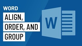 Word Aligning Ordering and Grouping Objects [upl. by Sukul]