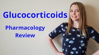 GLUCOCORTICOIDS  PHARMACOLOGY REVIEW [upl. by Atiek]