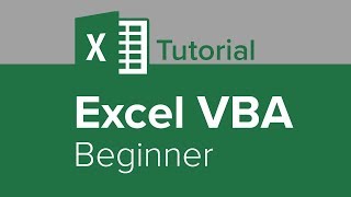 Excel VBA Beginner Tutorial [upl. by Lesoj]