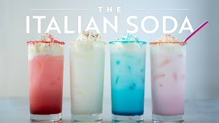 The Italian Soda  Simple Recipe  How To Make [upl. by Leotie]