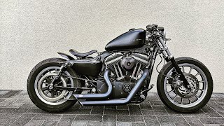 Harley Sportster custom 883 R Bobber 1 [upl. by Apthorp708]