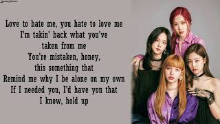 BLACKPINK  Love To Hate Me  Lyrics [upl. by Eerb967]