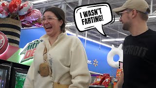 The Pooter  quotI WASNT FARTINGquot  Farting at Walmart [upl. by Enytsirk]