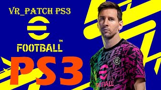 Efootball PES 2022 PS3 download [upl. by Torrie]