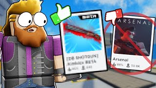 this game made me QUIT ARSENAL Arsenal Roblox [upl. by Huggins837]