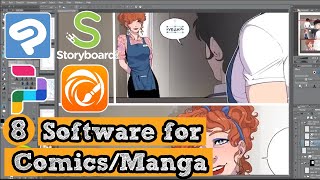 Best Drawing Software for Comics [upl. by Mary221]