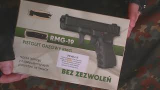 Pistolet gazowy RMG 19 [upl. by Nairred]