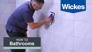 How to Grout Tiles with Wickes [upl. by Gunthar]