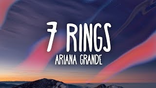 Ariana Grande  7 rings Lyrics [upl. by Camella]