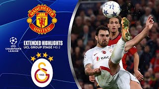 Manchester United vs Galatasaray Extended Highlights  UCL Group Stage MD 2  CBS Sports Golazo [upl. by Bab]