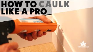 How to Caulk like a Pro [upl. by Laing699]