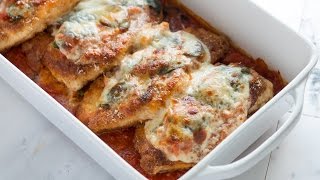 Easy Chicken Parmesan Recipe [upl. by Brom]