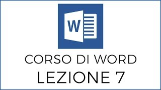 7 Corso di Word Impostare Spaziatura ed Interlinea [upl. by Jarrell816]