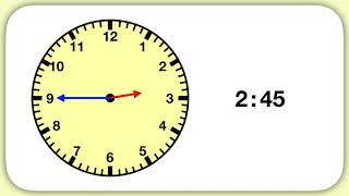 Telling Time Quarter Half and Whole Hours [upl. by Kaplan]