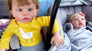 Taking Reborn Baby and Reborn Toddler on an Outing [upl. by Lovett]