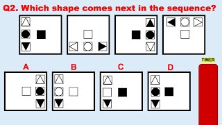 ABSTRACT REASONING Test Questions [upl. by Olegnaleahcim]