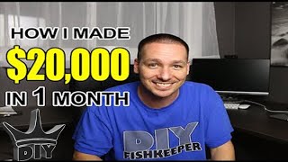 How I made 20000 in 1 month from breeding aquarium Discus fish [upl. by Elirpa]