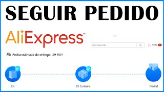 ➡️ Cómo SEGUIR un PEDIDO en ALIEXPRESS  Seguimiento de Pedido [upl. by Haisi389]