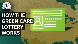 How The Green Card Lottery Actually Works  CNBC [upl. by Adnamor]