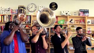 No BS Brass Band NPR Music Tiny Desk Concert [upl. by Car954]