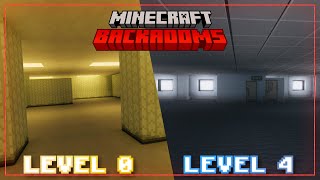 Backrooms Levels In Minecraft [upl. by Nevak602]