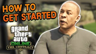 How To Start The Dr Dre Missions in GTA 5 Online The Contract DLC [upl. by Eilrac]