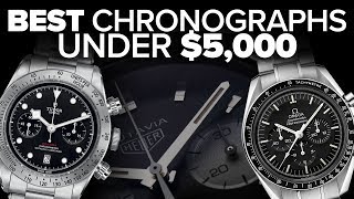 Best Chronographs Under 5000  From 300 amp Up [upl. by Gulgee]