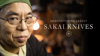 Manufacturing Legacy Sakai Knives [upl. by Stokes]