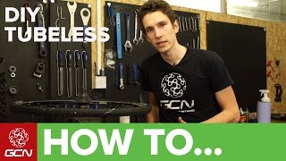 How To Make A DIY Cyclocross Tubeless Setup  Ghetto Tubeless Tyres [upl. by Birkner]