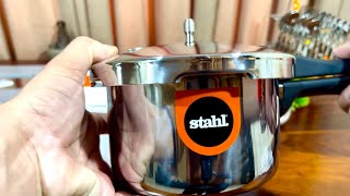 🛍Stahl Baby Cooker 🛍 15 L triply cooker Review Steel pressure cooker stahl Coolware [upl. by Lukasz]