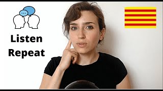 Learn Catalan 9  Escolta i repeteix frases bàsiques Listen and repeat the basic sentences [upl. by Lartnom]