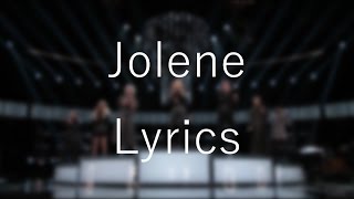 Jolene「Miley Cyrus amp Dolly Parton amp Pentatonix 」On Screen Lyrics [upl. by Atelokin397]