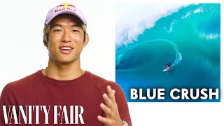 Pro Surfer Reviews Surf Movies from Blue Crush to Point Break  Vanity Fair [upl. by Eeresid825]