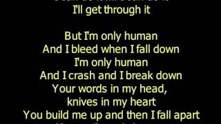 Christina Perri Human Lyrics [upl. by Owain]