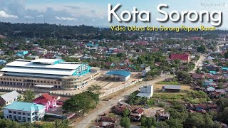 Kota Sorong Sekarang Drone View 4K Kota Terbesar di Papua Barat [upl. by Nyra]