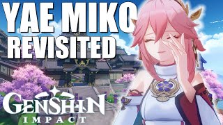 YAE MIKO REVISITED Genshin Impact [upl. by Ayeki]