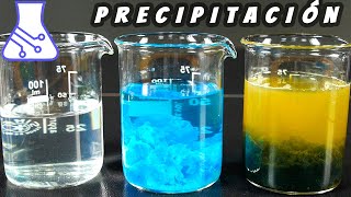 Reacciones de Precipitación Experimento de Química [upl. by Airasor]